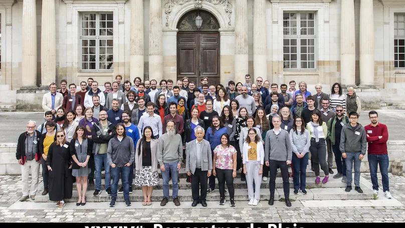 Rencontres de Blois 2023, Conference